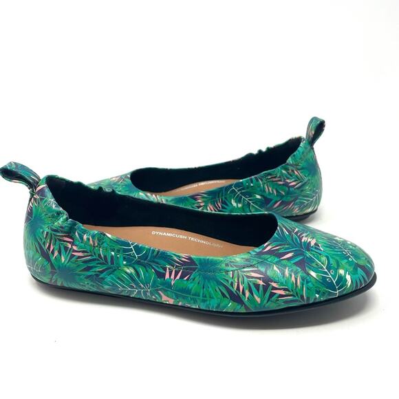 NEW FitFlop Allegro Tropical Jungle Ballet Flat Shoes Women's US 7, EU 38, $130 - Picture 3 of 8